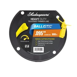 Shakespeare Ballistic Residential Grade 0.095 in. D X 800 ft. L Trimmer Line