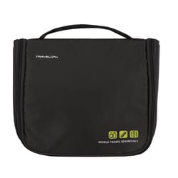 Travelon Black Hanging Toiletry Bag