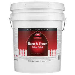 Ace Flat Barn Red Barn and Fence Paint Exterior 5 gal