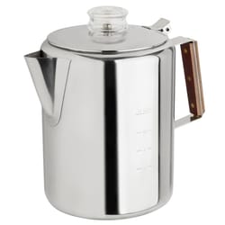 Moss & Stone Electric Coffee Percolator, Body with Stainless Steel Lids  Coffee Maker, Percolator Electric Pot - 10 Cups Camping Coffee Pot (Purple)