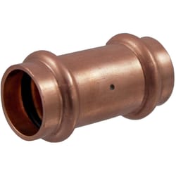 NIBCO 1 in. Press X 1 in. D Press Wrought Copper Coupling 1 pk