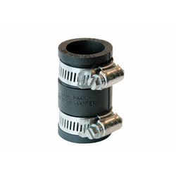 Fernco 3/4 in. Hub X 3/4 in. D Hub Plastic Flexible Coupling