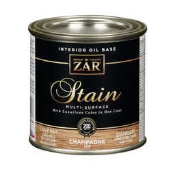 ZAR Semi-Transparent Champagne Oil-Based Polyurethane Wood Stain 1/2 pt