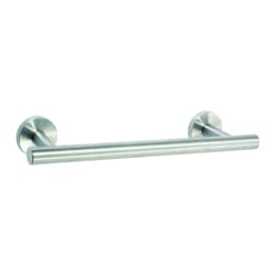 Amerock Arrondi Stainless Steel Towel Bar 9 in. L Steel