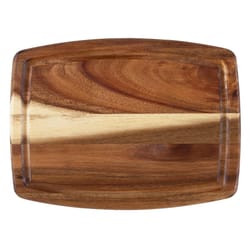 Totally Bamboo 8 in. L X 5.75 in. W X 0.5 in. Acacia Wood Cutting Board