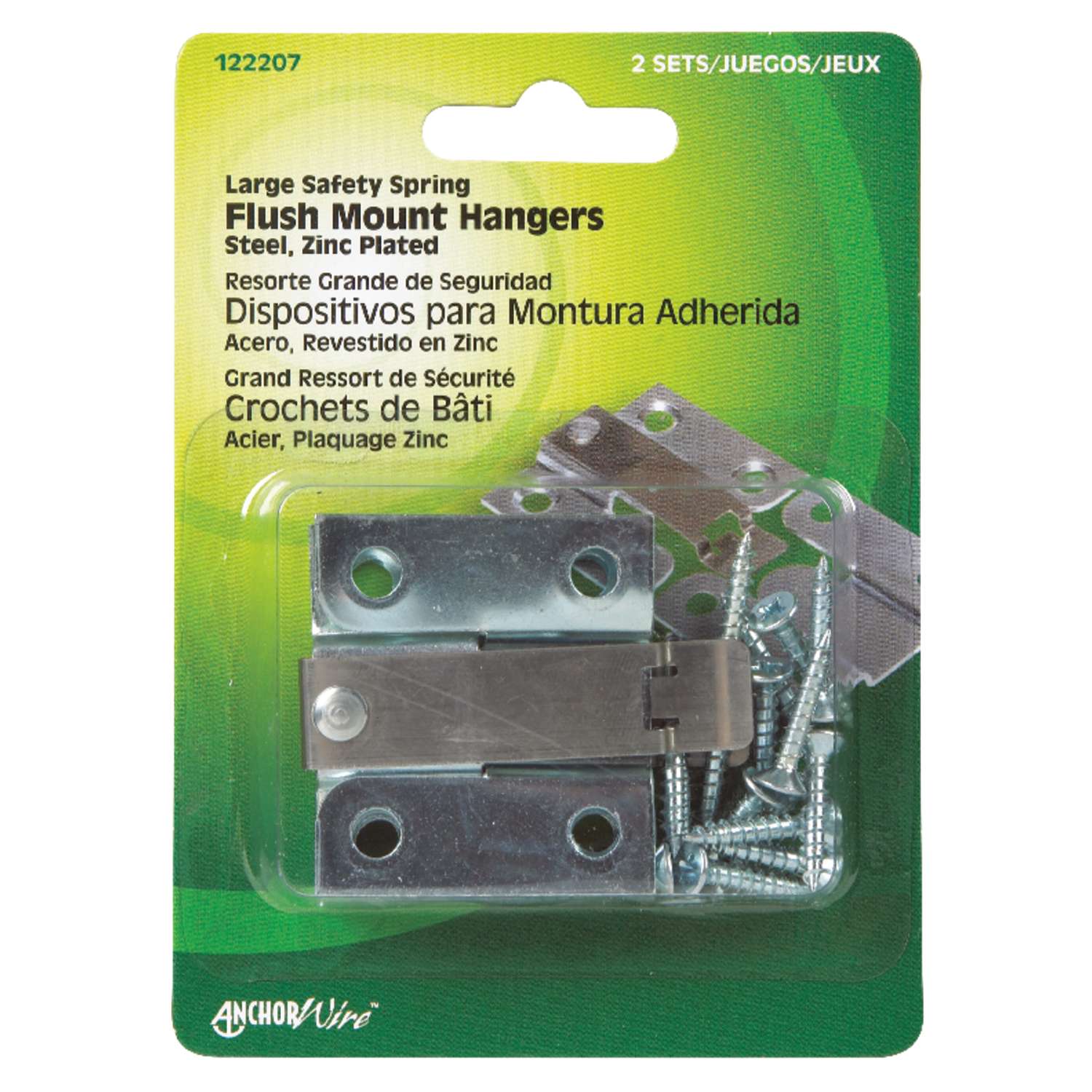 Hillman AnchorWire Silver FlushMount Picture Hanger 2 pk Ace Hardware