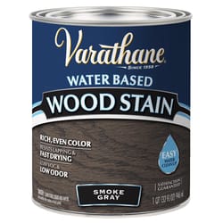Varathane Semi-Transparent Smoke Gray Water-Based Wood Stain 1 qt