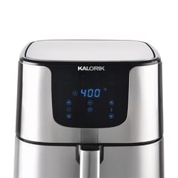 Kalorik Silver 6 qt Programmable Digital Air Fryer