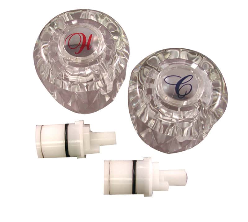 Ace For Valley Clear Bathroom Faucet Handles Ace Hardware