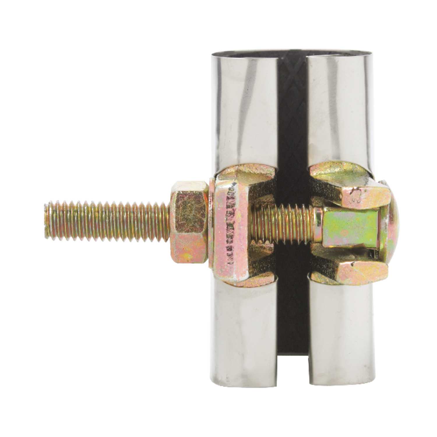 B & K 1 in. Galvanized 430 Stainless Steel Pipe Repair Clamp Ace Hardware