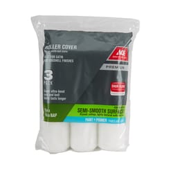 Ace  Premium  Knit  9 in. W x 3/8 in.  Regular  Paint Roller Cover  3 pc. 
