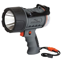 Cyclops 700 lm Black LED Spotlight 18650 Battery