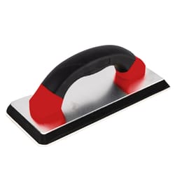 Warner 4 in. W X 9 in. L Rubber Grout Float Wave