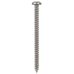 HILLMAN No. 12 Ga. X 3 in. L Phillips Pan Head Sheet Metal Screws 50 pk