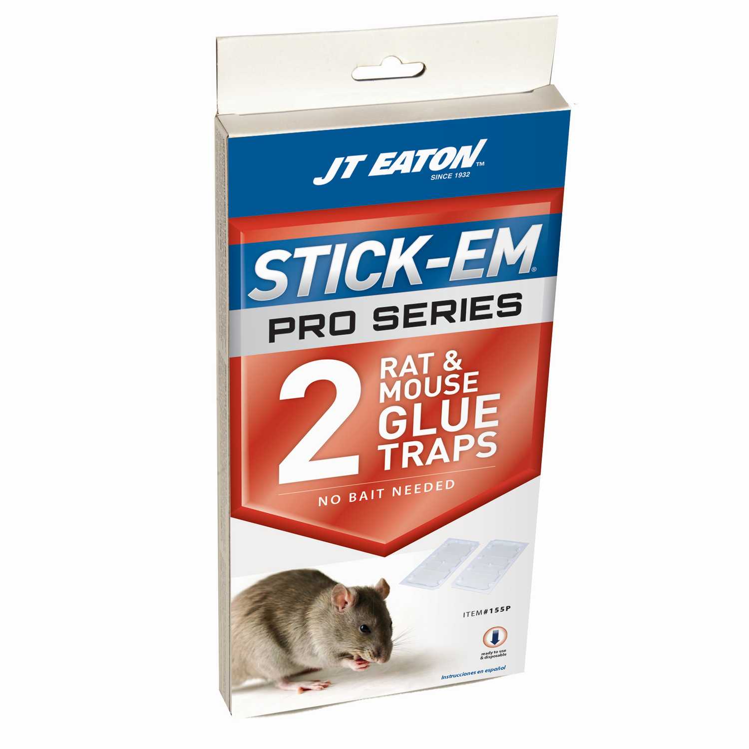 JT Eaton Stick-Em Pro Series Glue Trap For Rodents 2 pk - Ace Hardware