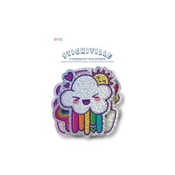 OOLY Stickiville Vinyl Happy Rainbows Stickers 1 pk