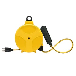 Masterplug Heavy Duty Extension Cord Storage Reel W 1FT Lead