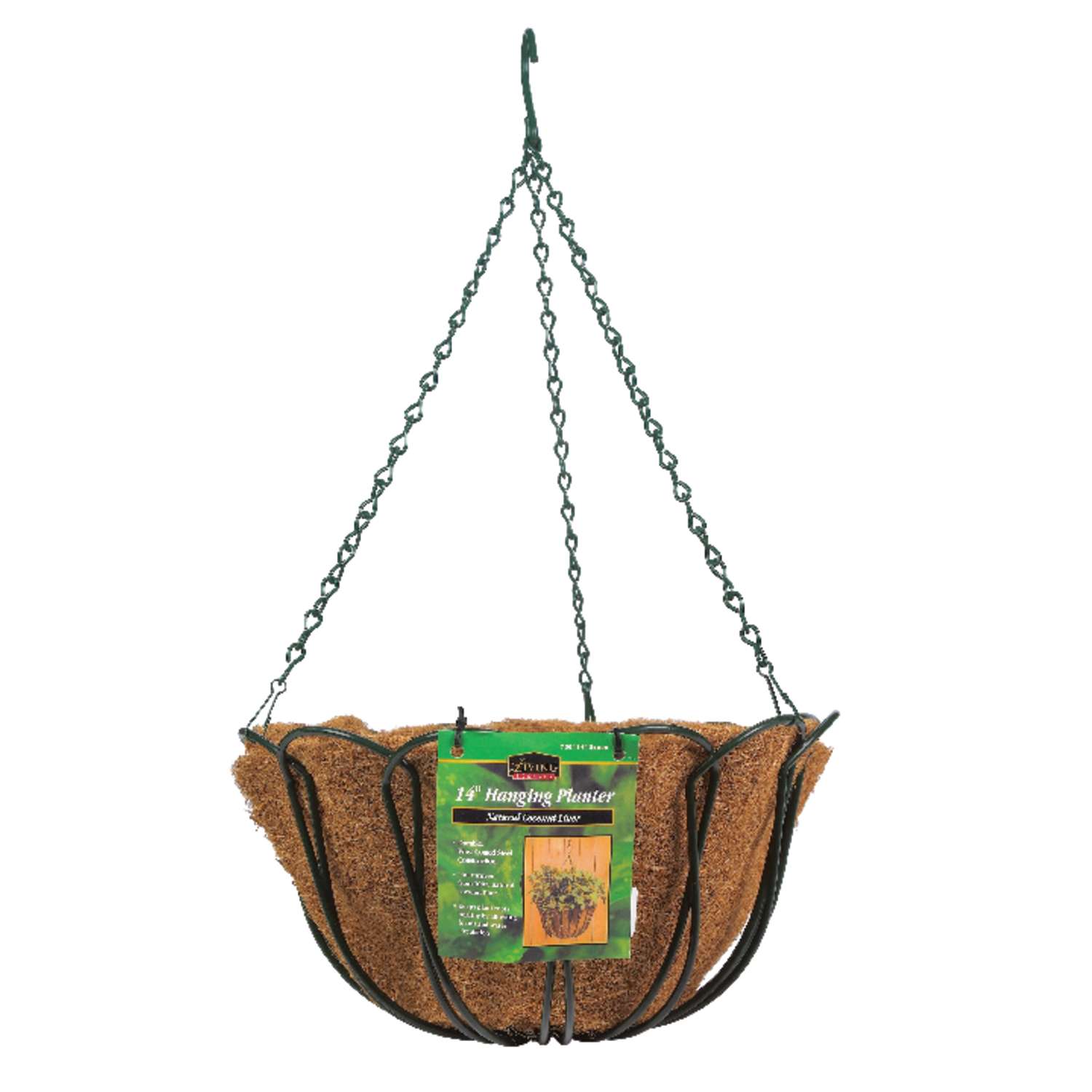 Panacea Steel Hanging Basket Green Ace Hardware