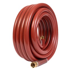 Gilmour 3/4 in. D X 50 ft. L Heavy Duty Professional Grade Commercial Grade Hose Red