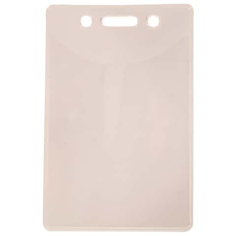 HILLMAN Plastic Clear ID Holder Badge Sleeve - Ace Hardware