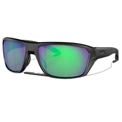 Oakley Split Shot Unisex Black Frame Green Lens Polarized Sunglasses