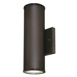 Westinghouse Mayslick 2-Light Oil Rubbed Bronze Contemporary Wall Sconce