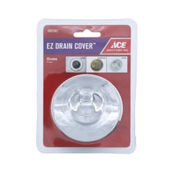 Ace 3 in. Chrome Metal Drain Cover
