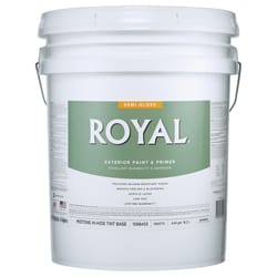Royal Semi-Gloss Tint Base Mid-Tone Base Paint Exterior 5 gal