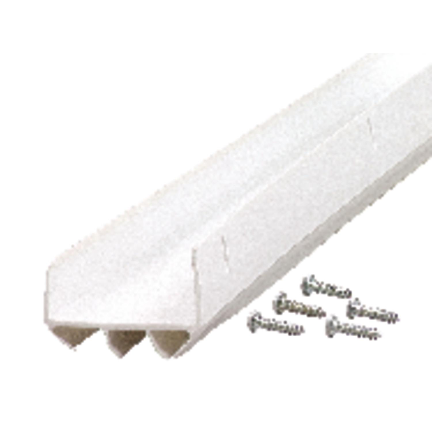 500+ bought last week levolor trim+go 3.5-in slat width 45.5-in x 100-in cordless white room darkening vertical blinds