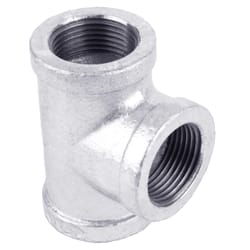 STZ Industries 3/8 in. FIP each X 3/8 in. D FIP Galvanized Malleable Iron Tee