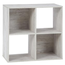 Signature Design by Ashley Paxberry 23.82 in. H X 23.74 in. W X 11.81 in. D White Wood Shelf