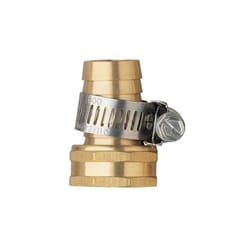 Orbit 3/4 in. Brass Threaded Female/Male Hose Mender