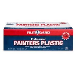 Film-Gard 12 ft. W x 400 ft. L x 0.35 mil Professional Grade Painter's Plastic 1 pk