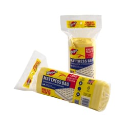 Warp's King Yellow Plastic Mattress Bag