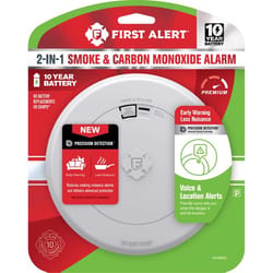 First Alert 10 Year Battery-Powered Photoelectric Smoke and Carbon Monoxide Detector