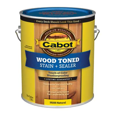 Cabot Transparent Natural Oil Based Penetrating Oil Deck And Siding Stain 1 Gal Ace Hardware