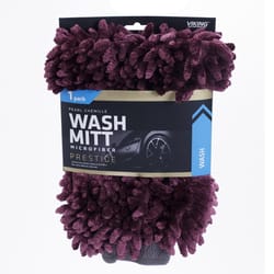 Viking 10 in. L X 8 in. W Chenille Wash Mitt 1 pk