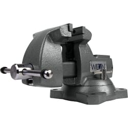 Wilton 5 in. Cast Iron Mechanics Bench Vise 360 deg Swivel Base