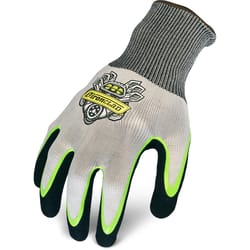 Ironclad Touchscreen Work Gloves Black/Gray/Green XXL 1 pair