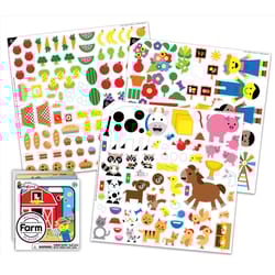 Colorforms Farm Play Set Multicolored