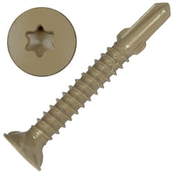 Screw Products ROCO No. 10 X 1.5 in. L Star Low Profile Head Construction Screws 1 lb 130 pk