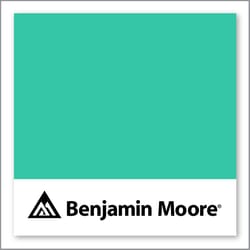 Benjamin Moore Teal Blast 2039-40