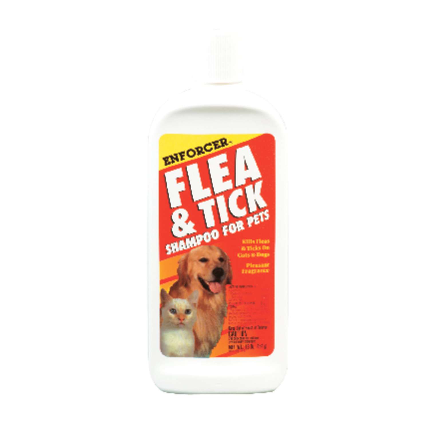 Enforcer Liquid Cat and Dog Flea and Tick Shampoo Pyrethrins 16 oz