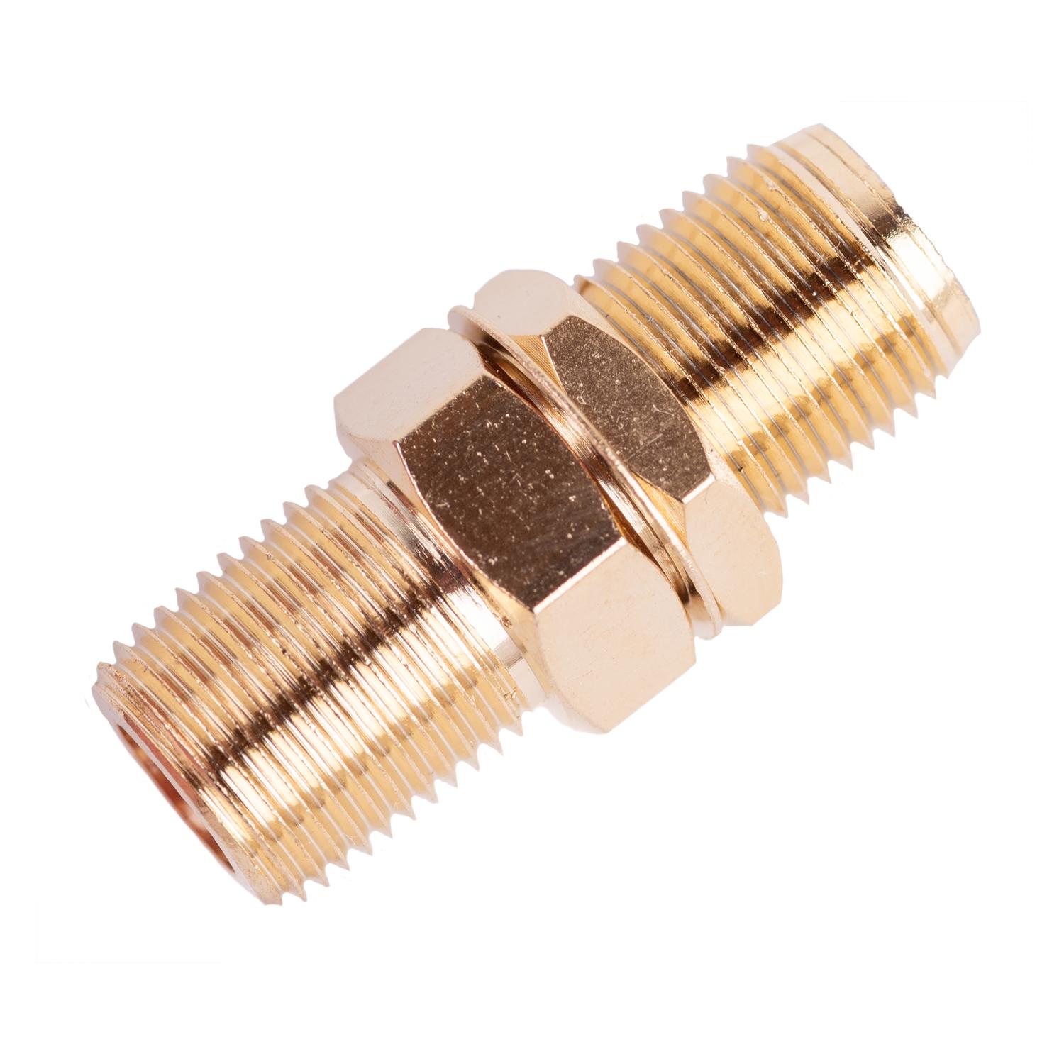 Monster Just Hook It Up F-Connector F Coax Adapter 10 pk Mfr