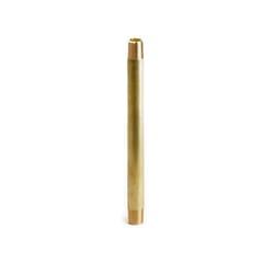 ATC 1/8 in. MPT 1/8 in. D MPT Yellow Brass Nipple 4-1/2 in. L