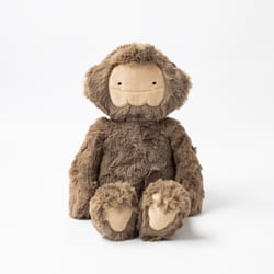Slumberkins Bigfoot's Self-Esteem Plush & Book Kin Set Brown 3 pc