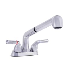 LDR 2 Chrome Pull-Down Bathroom Sink Faucet