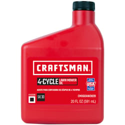 Craftsman SAE 30 4-Cycle Lawn Mower Motor Oil 20 oz 1 pk