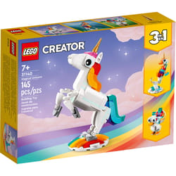 LEGO Creator Creator Magical Unicorn Plastic Multicolored 145 pc