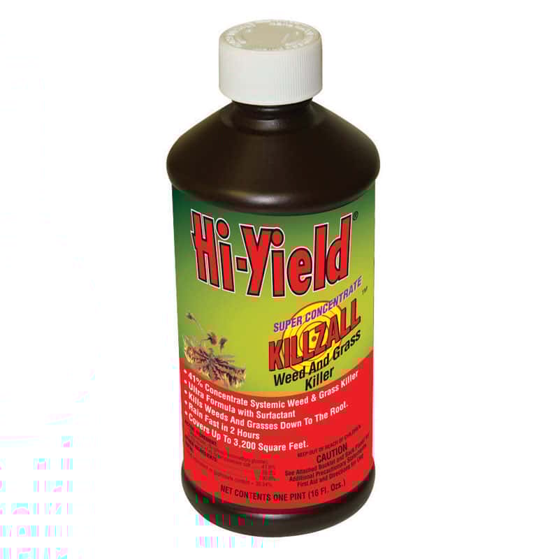 HiYield Killzall Grass & Weed Killer Concentrate 16 ounce Ace Hardware